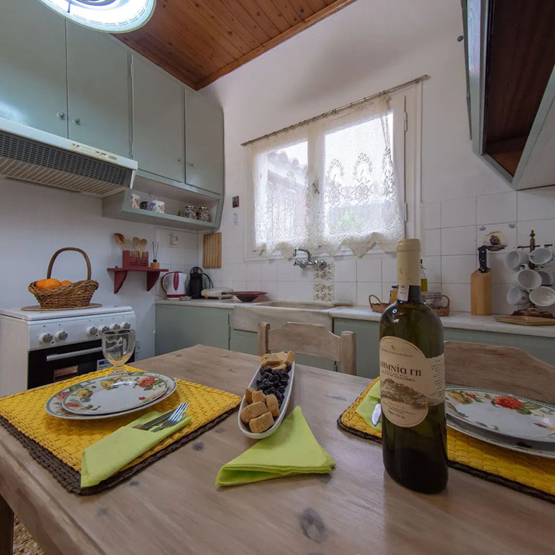 Tiny house in Poros with a beautiful yard