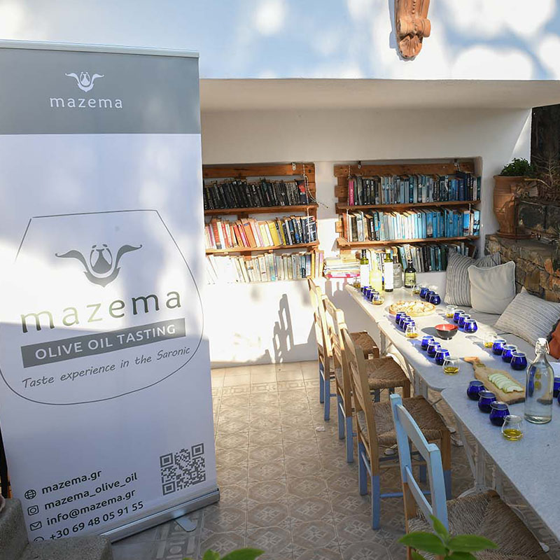 Mazema Olive Oil Tasting