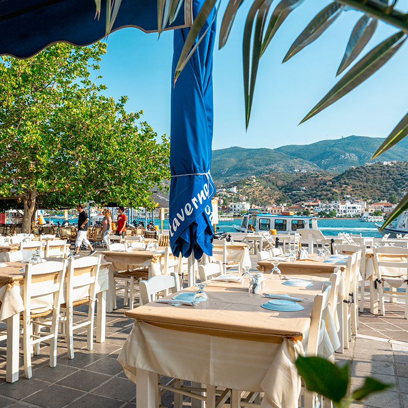 Sti Rota Tavern Poros