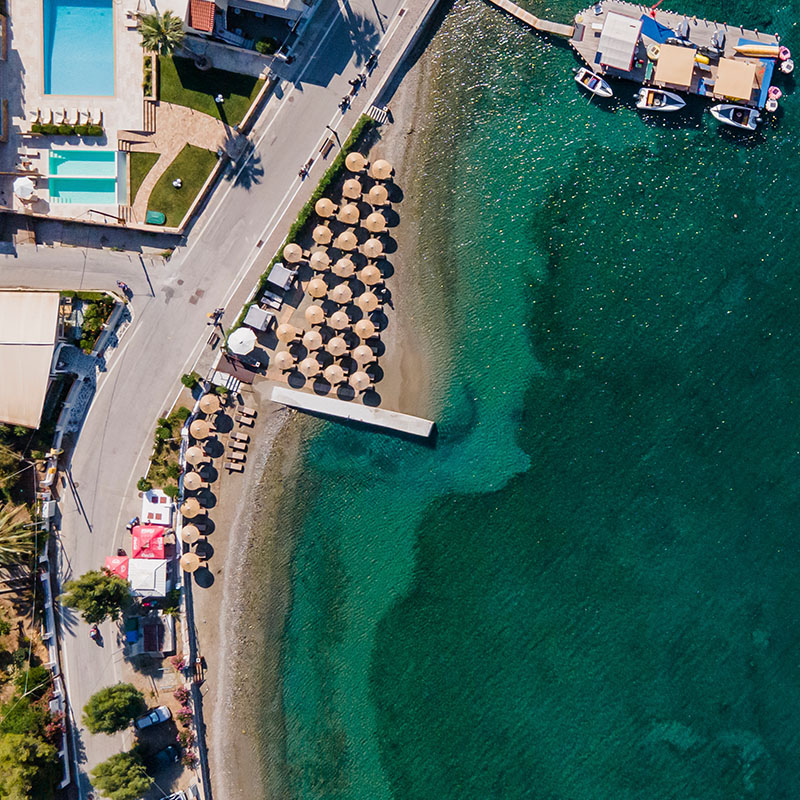 Askeli Colona Beach Bar Poros