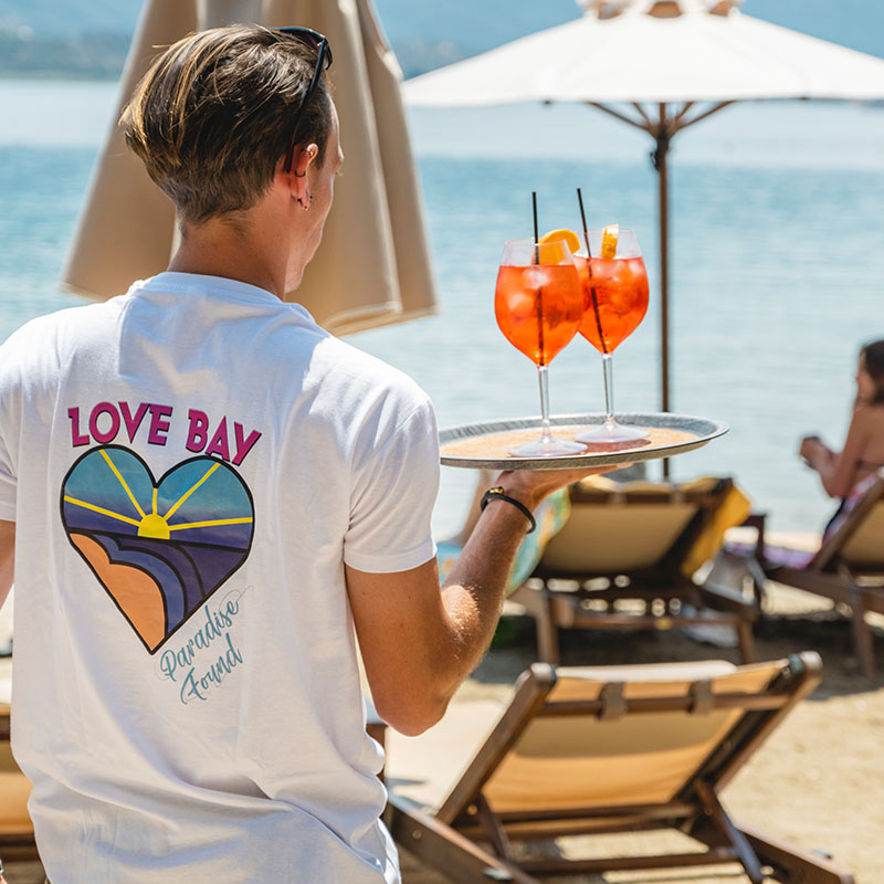 Love Bay Beach Bar Poros