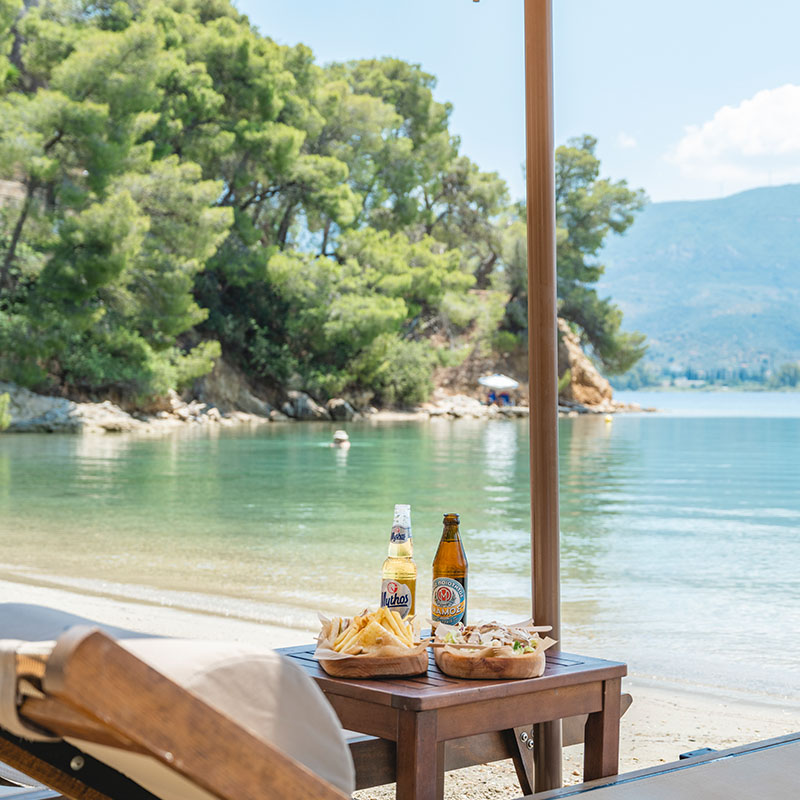 Love Bay Beach Bar Poros